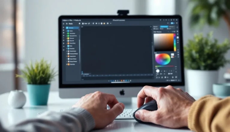 Capture d'écran de l'interface de l'application PicPick montrant des outils d'édition d'images et des options de personnalisation.